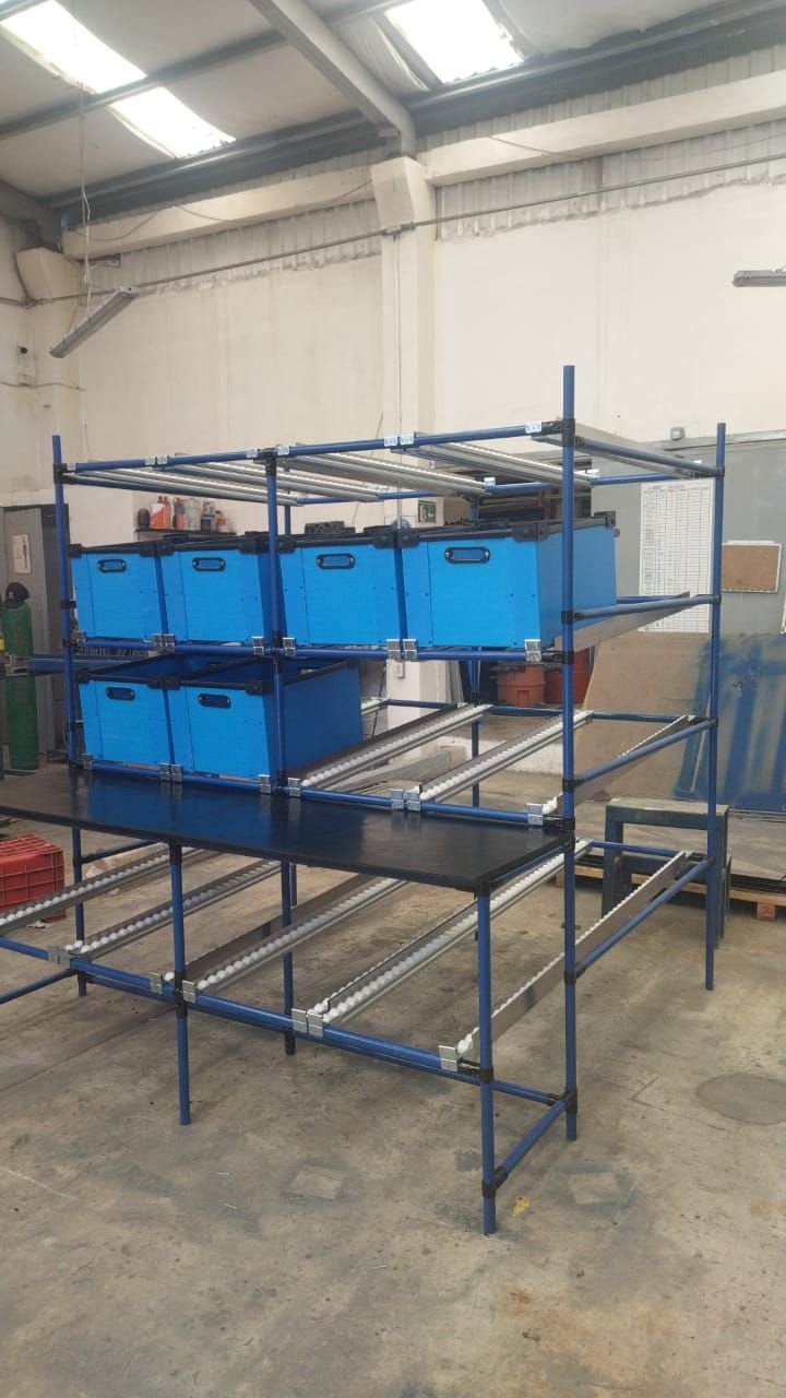 Rack para producción